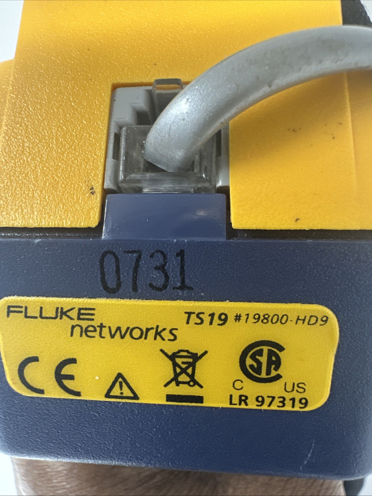 Fluke Networks TS19 Telephone Test Set Portable 19800HD9. Untested