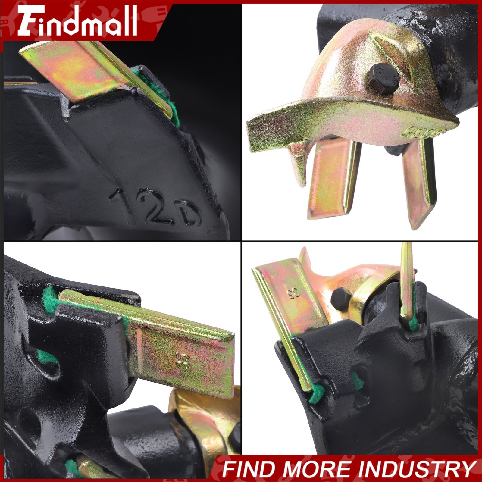 Findmall 2″ Hex Shank 12″ x 48″ Post Hole Digger Auger Bit For Excavator