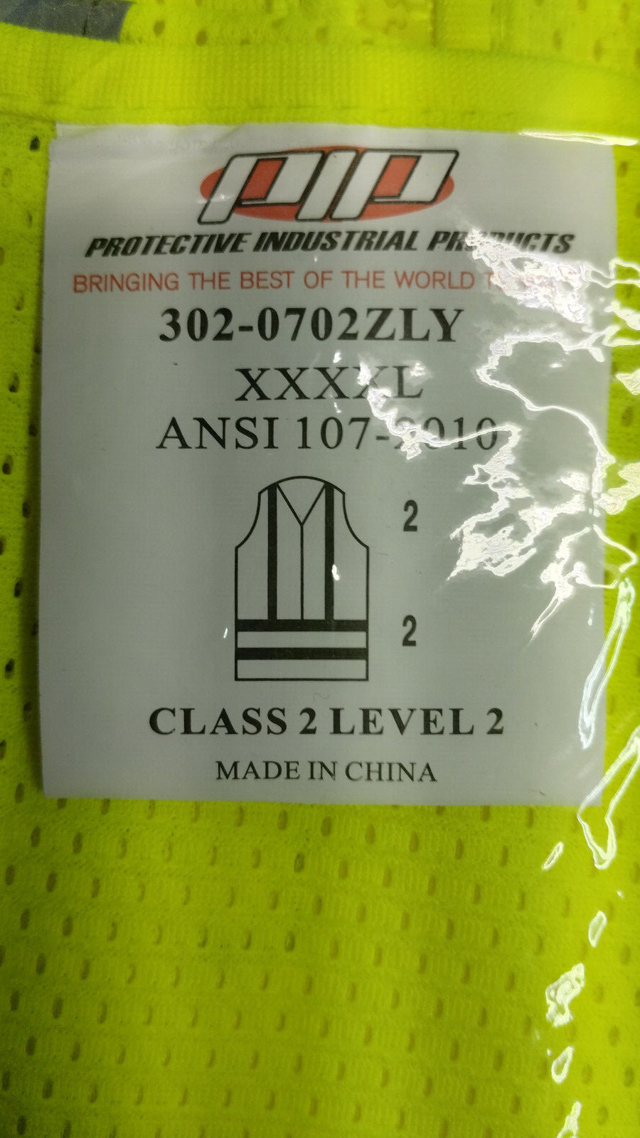 LOT OF 83 PIP Class 2 Mesh Vest Zipper High Visibility Pockets M L 2X 3X 4X