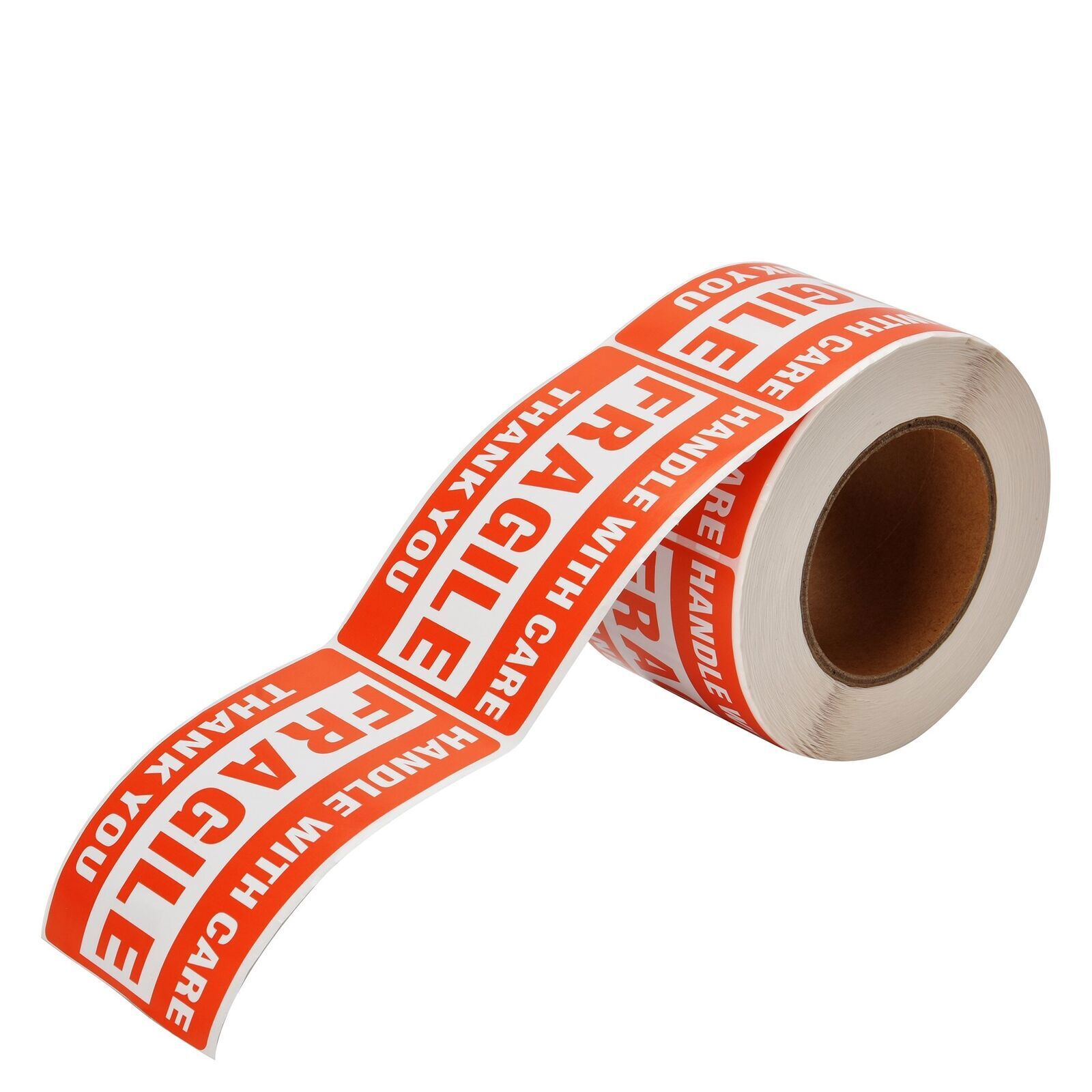 4Rolls 500/Roll 3×5 Fragile Stickers Handle with Care Thank You Shipping Labels