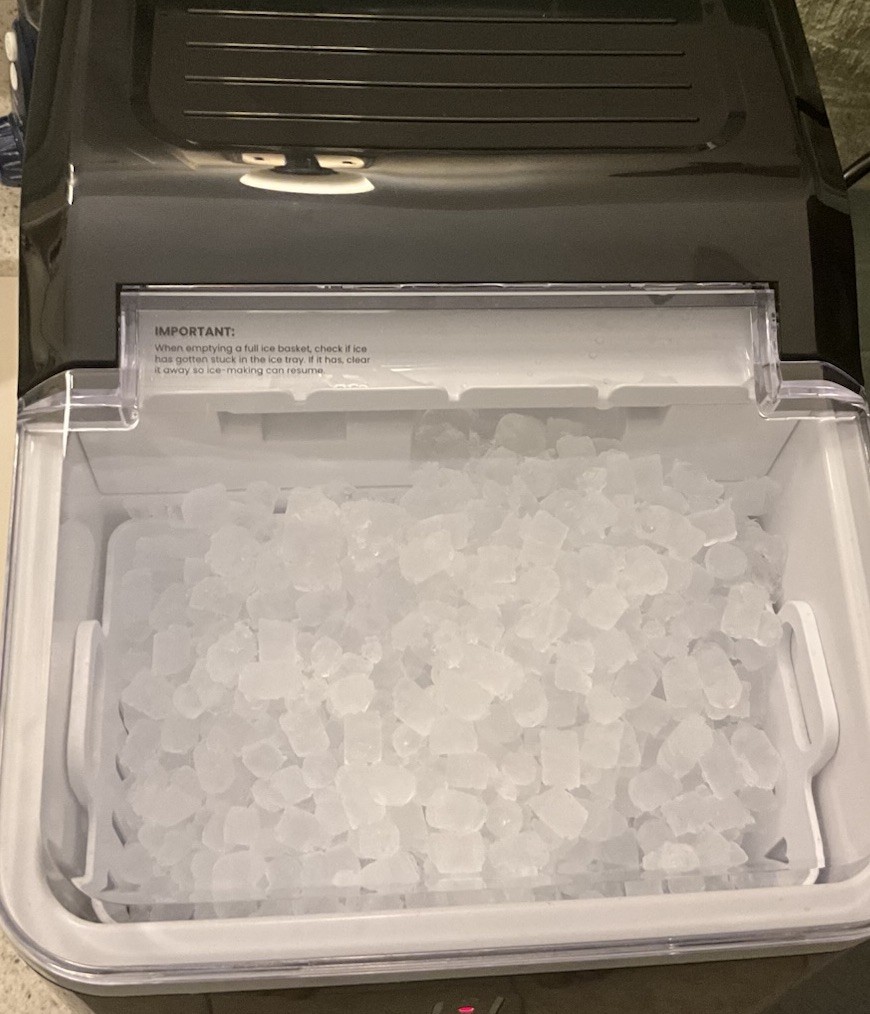 Iceman by Nugget Ice Maker Countertop, Pebble Ice Maker Machine, 26 lb in 24 …