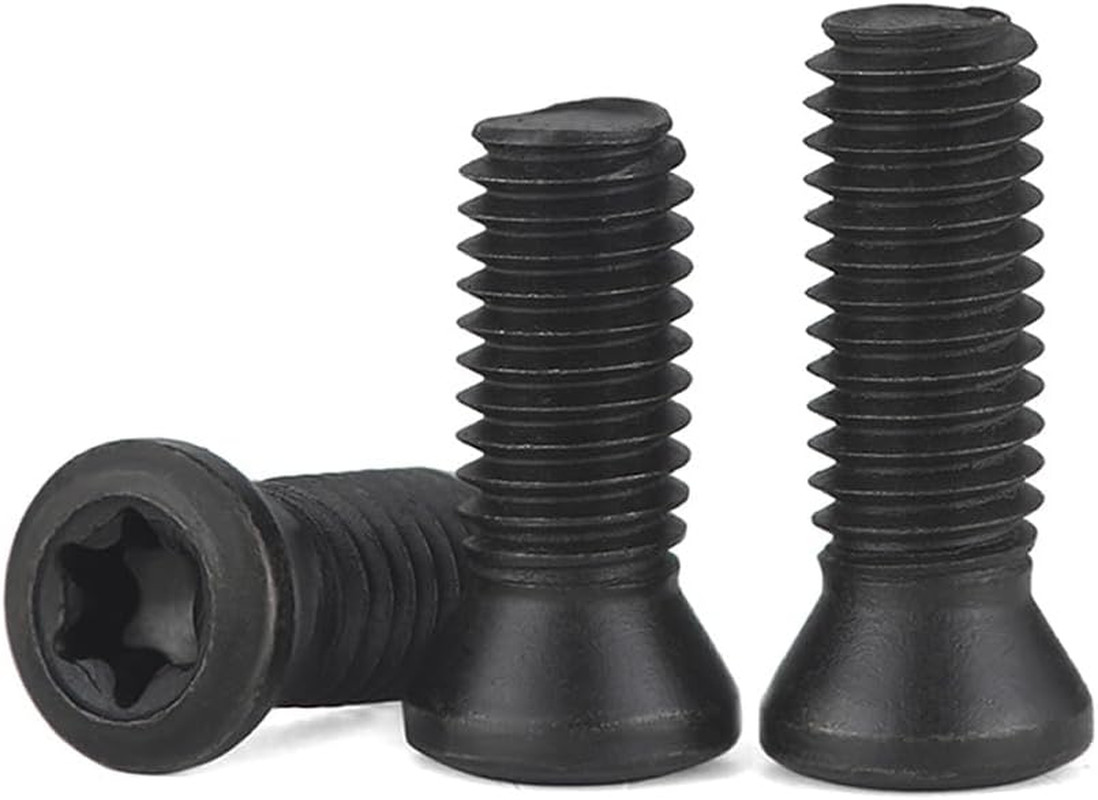 Qty30 M2.5 X 8Mm Alloy Steel Torx Screws for Replaces Carbide Insert CNC Lath…