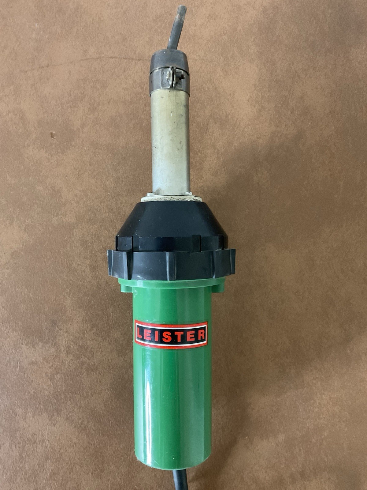 LEISTER Triac Electric Corded 1460W Hot Air Welding Tool Extra Tip Switzerland
