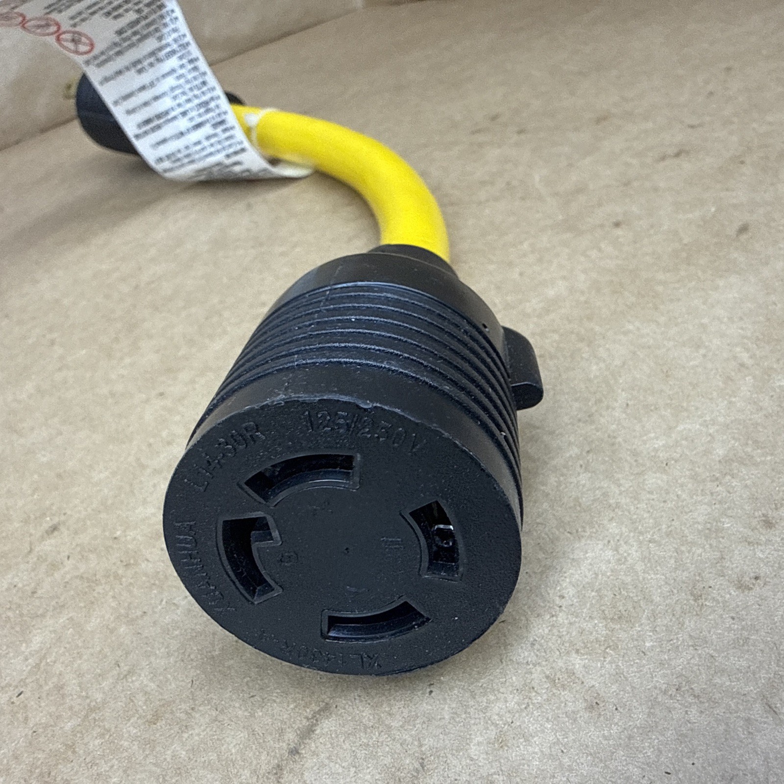 Generator Adapter L5-30 P Male to L14-30 R Female Twist Lock 120 Voltage Adapter
