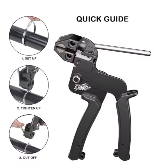 Cable Tie Tool Gun Stainless Steel Cable Tie Tool Repair Metal Zip Ties