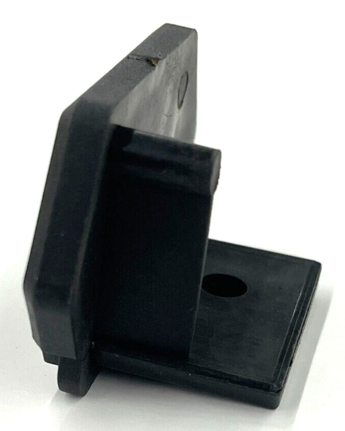 IRON CROSS SIDEARM STEP END CAPS MATTE BLACK *** LOT OF 4 ***