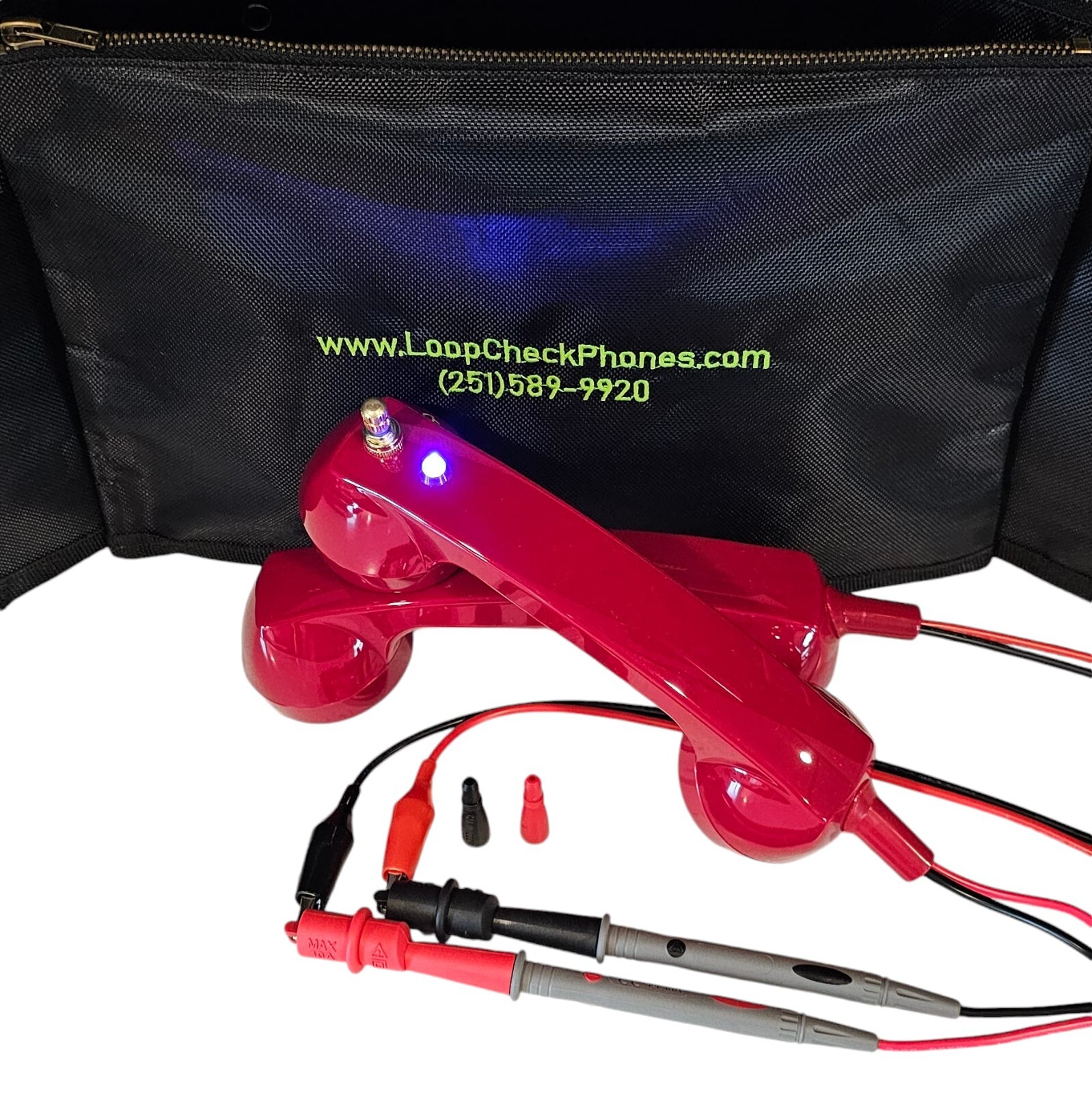 Loop Check Electrician Journeyman Test Continuity Tracer Phones Set JE002