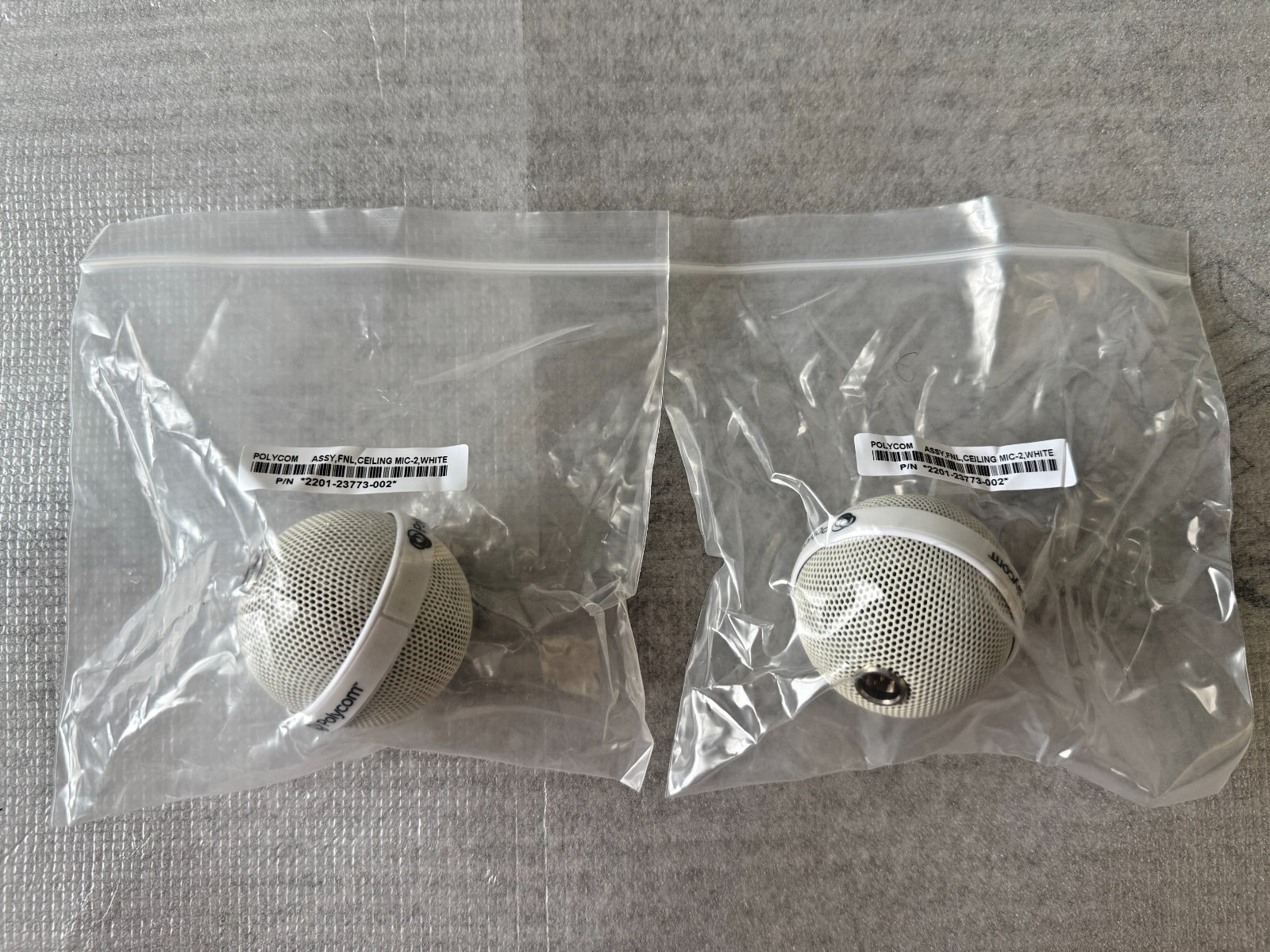 Polycom HDX White Ceiling Microphone (2201-23773-002) (OPEN BOX)