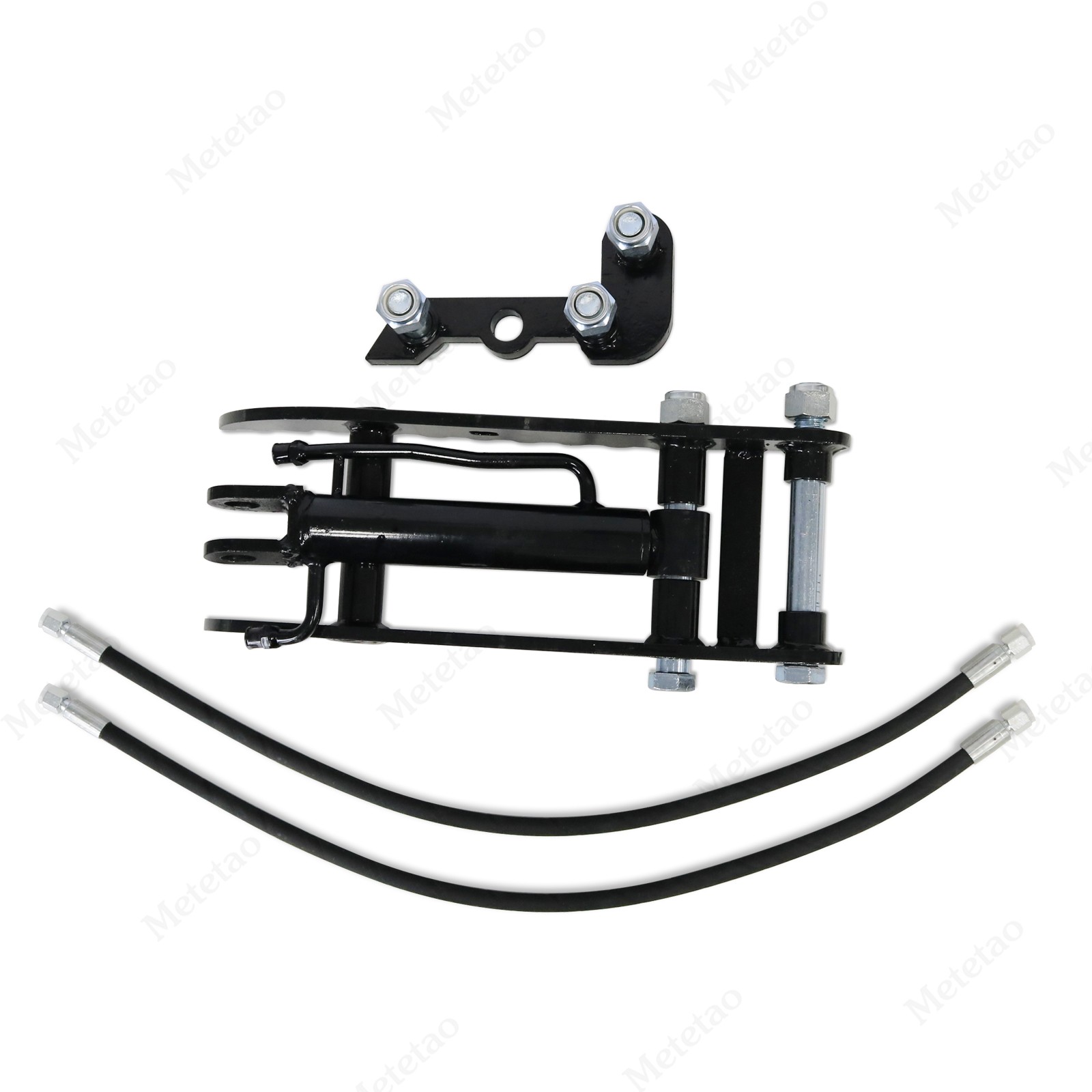 L-Shaped 3-Holes Bracket Hydraulic Thumb Clip Fits Mini Excavators Attachments