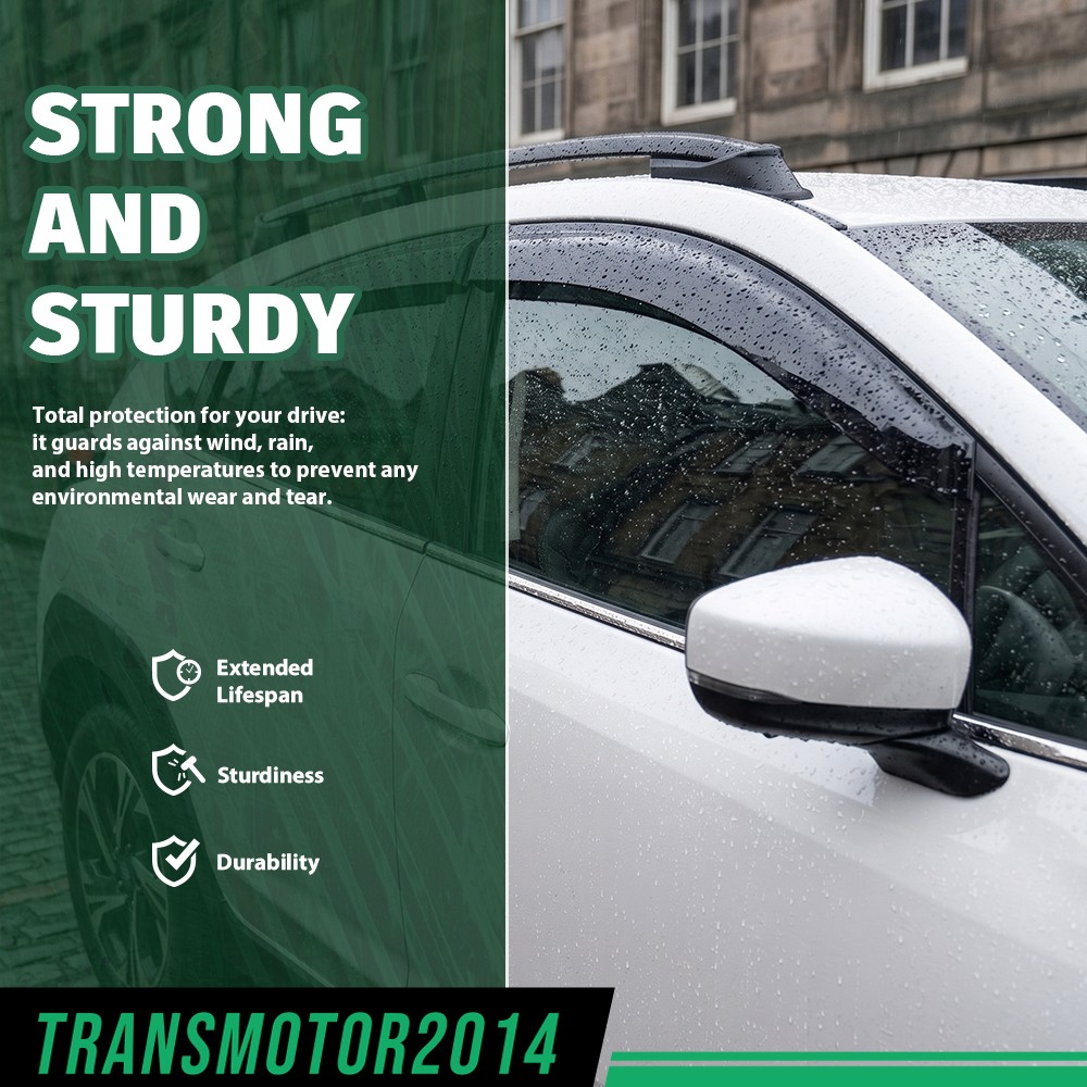 Window Visors Rain Guards Deflectors Fit For 2024-2026 Subaru Crosstrek Impreza
