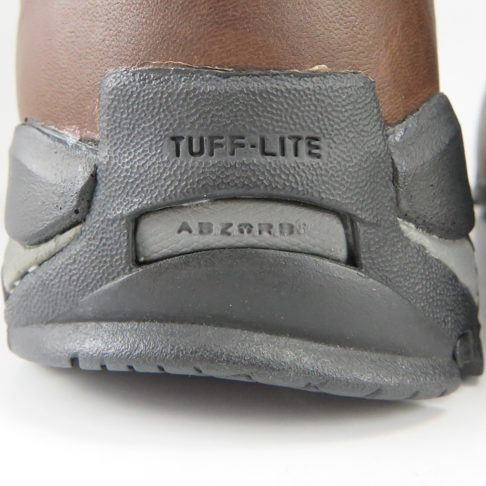 Dunham TUFF-LITE Soft-Toe Work Boots Mens Size 8.5D Brown Leather Oil-Resistant