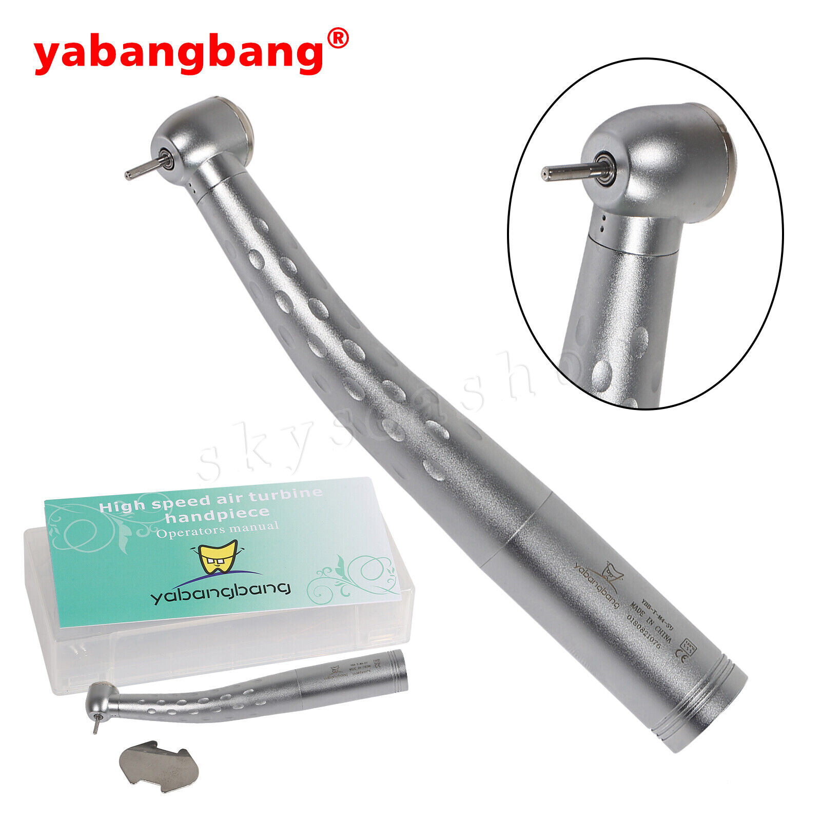 1-10 Yabang Dental High Speed Handpiece Large Head torque fit for KaV USA