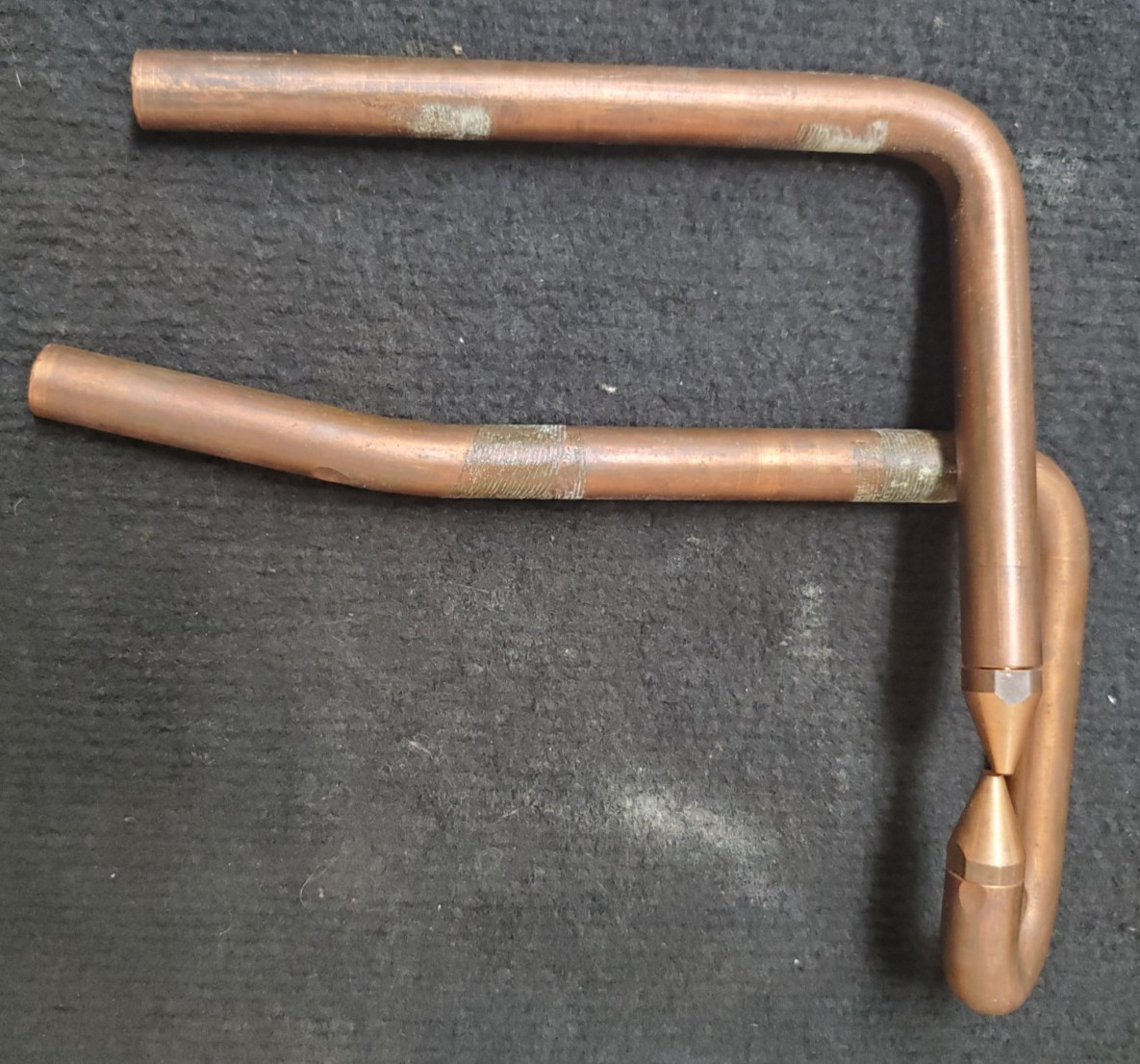 8″x7″ WELDING ARMS FOR ELECTRIC SPOT WELDER OFFSET CLOSE QUARTERS TOOL CORNER