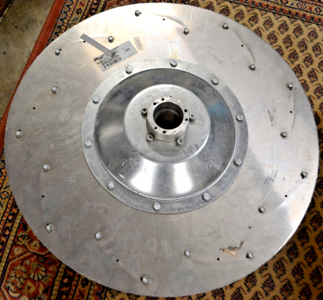 Trane ~ WHL03512 ~ Centrifugal Fan Blower Wheel ~ DDP245-100, 9-Blade, 254T