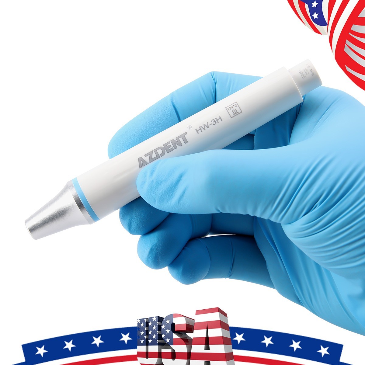 Dental HW-3H Ultrasonic Scaler Handpiece fit WOODPECKER EMS VRN Piezo Scaler