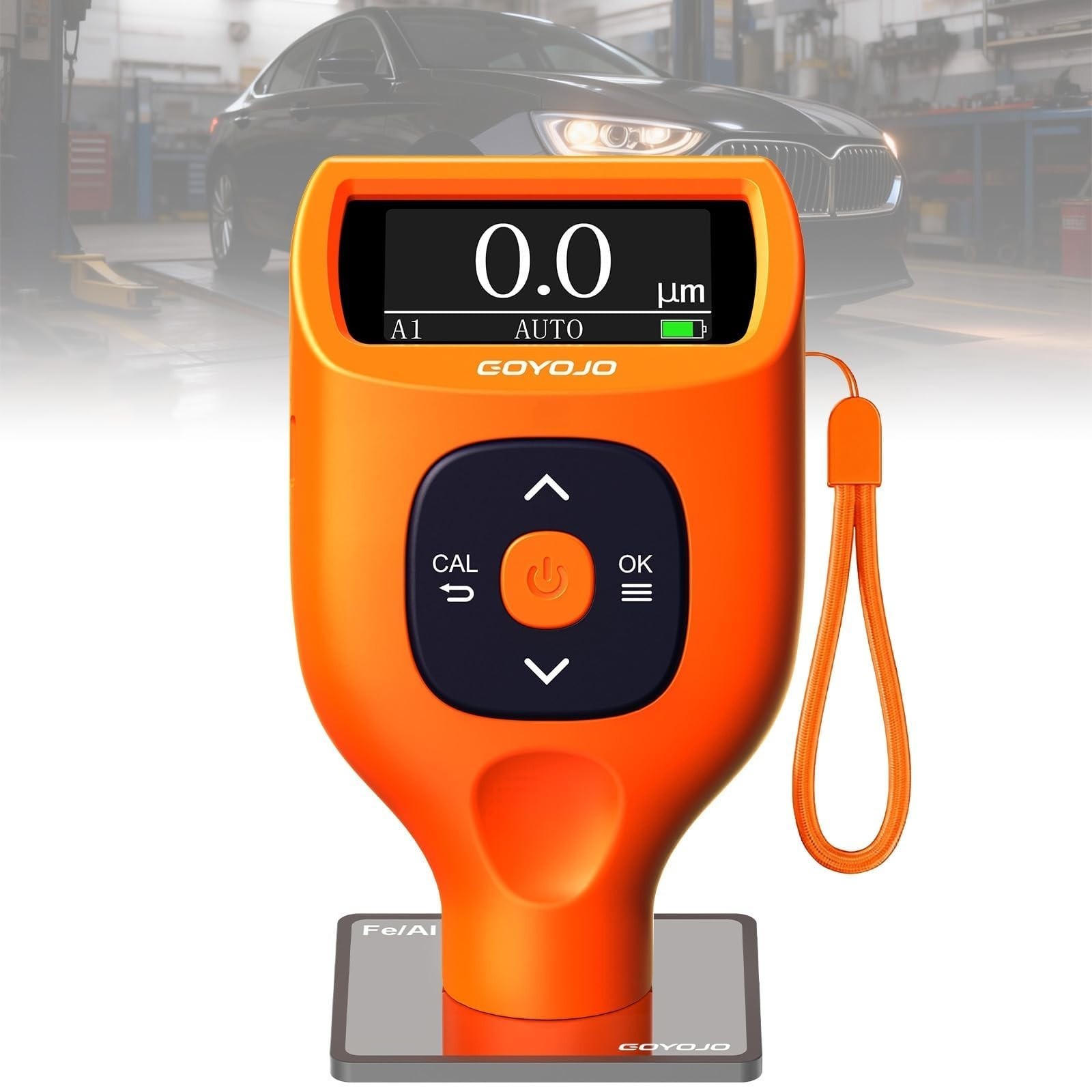 GOYOJO Paint Thickness Gauge for Cars, 0-2000μm (0-79 mils) Coating Thickne