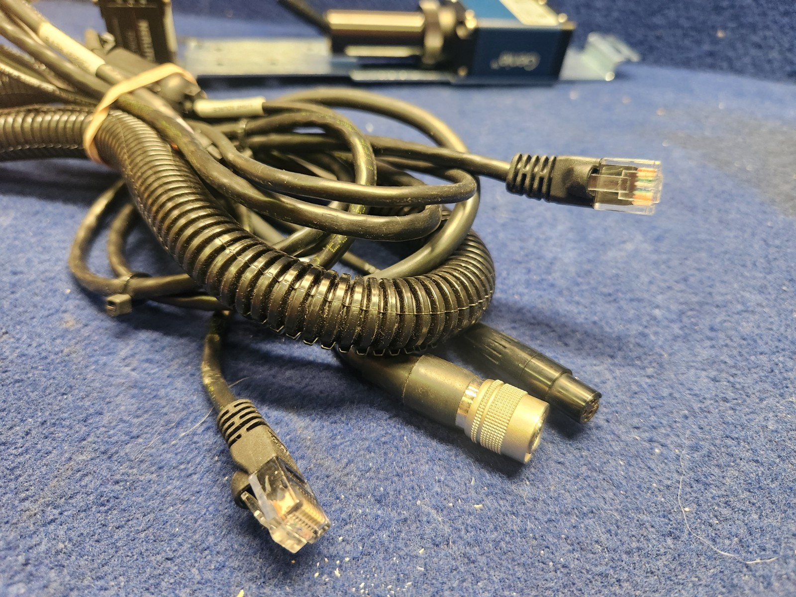 TELEDYNE Dalsa Genie CR-GEN0-M6400R3 Industrial CCD Camera w/ Cables, Microscan