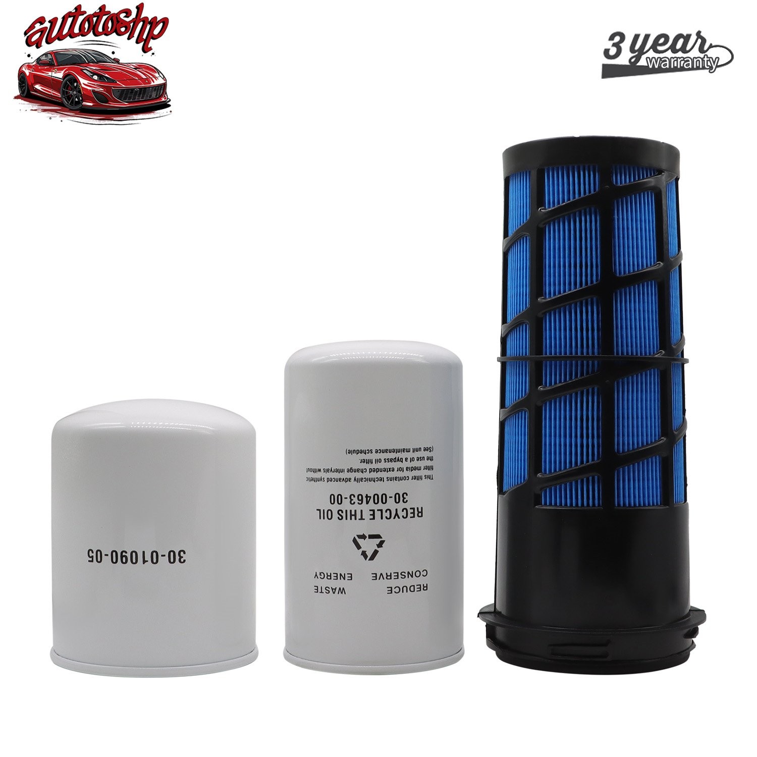Filter Service Kit for Carrier Reefer 7300 & 7500 Reefer Unit Filter Kit New