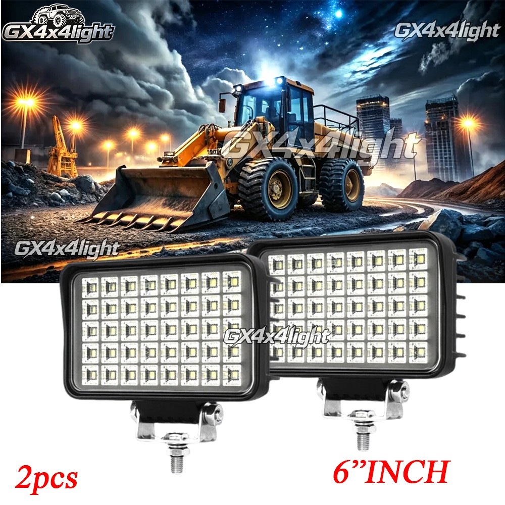 2PC LED Work Lamp Upper Cab/Fender Light Fit John Deere Excavator Wheel Loader