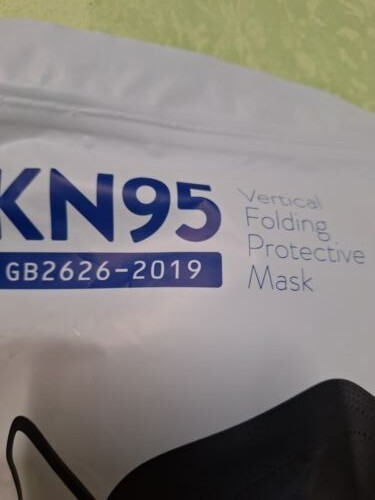 30 pack of KN95 VERTICAL FOLDING PROTECTIVE MASKS – GB2626-2019