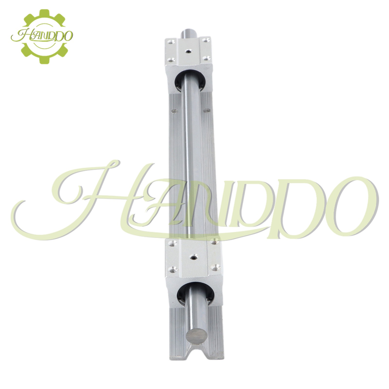2Pcs SBR16-400mm & 4PCS SBR16UU Carriage Bearing Blocks Linear Bearings 16mm Dia