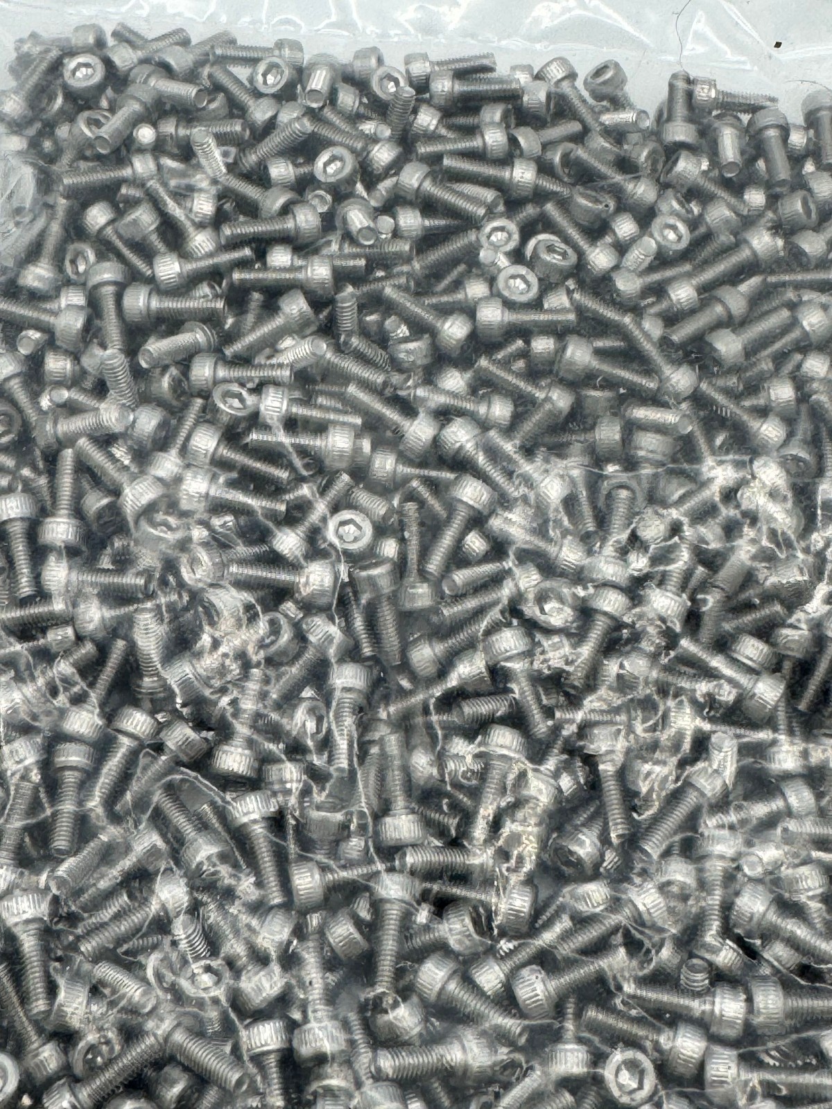 1000 Pack! Brikksen M3-.5X8 Socket Head Cap Screw DIN 912/ISO 4762 A2, Stainless