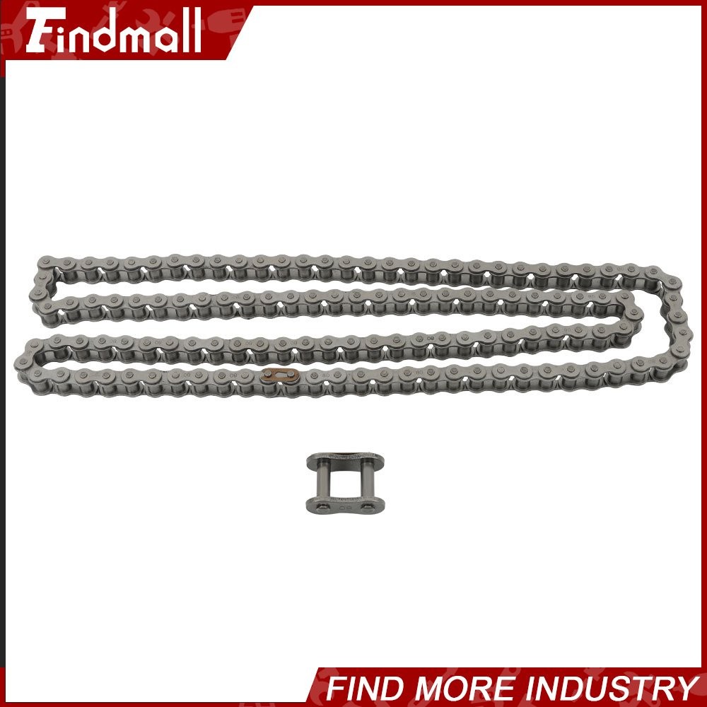 Findmall #80 Roller Chain x 10 feet + Free Connecting Links 1 connector