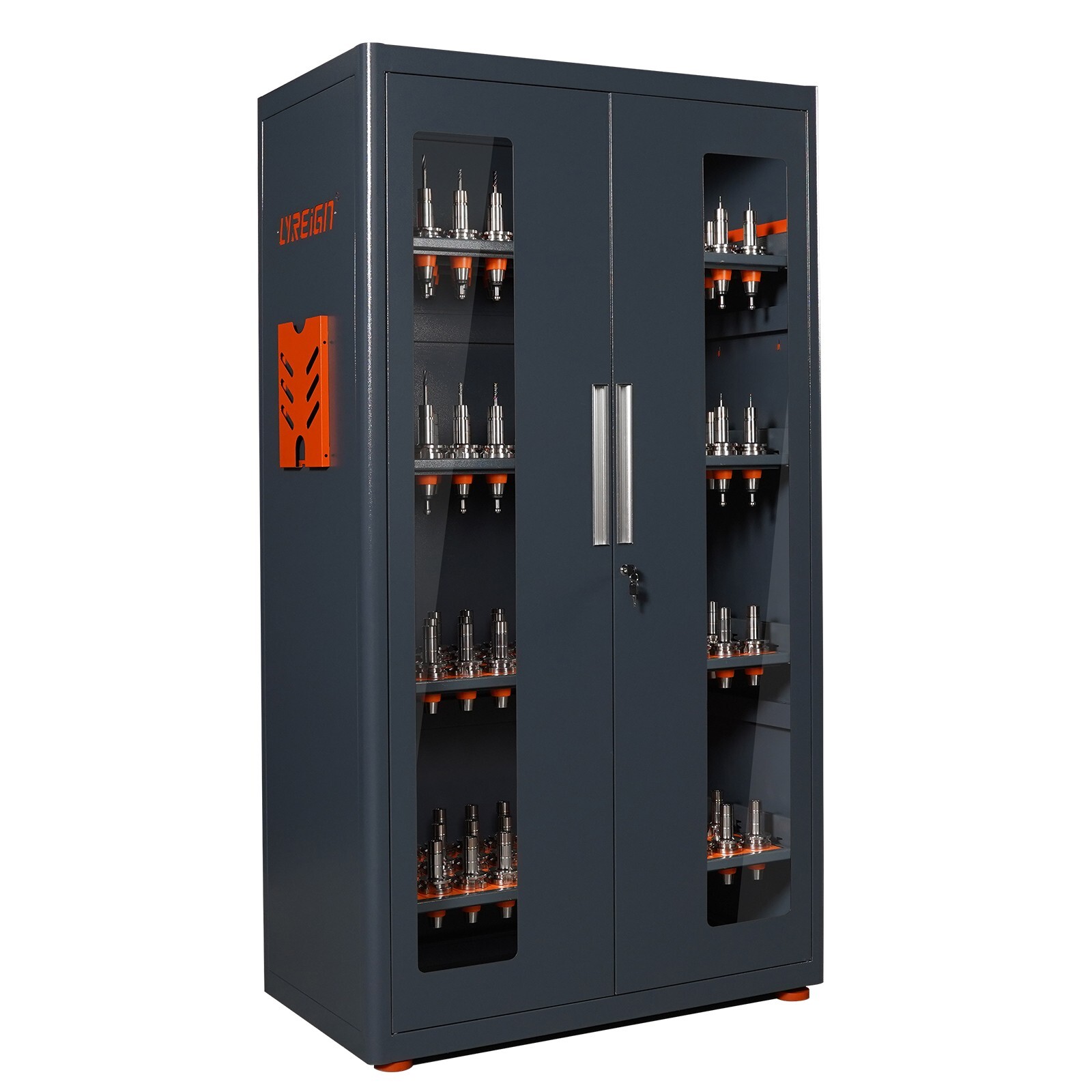 Tools cabinet BT40 with lock and key, tool storage cabinet large capacity
