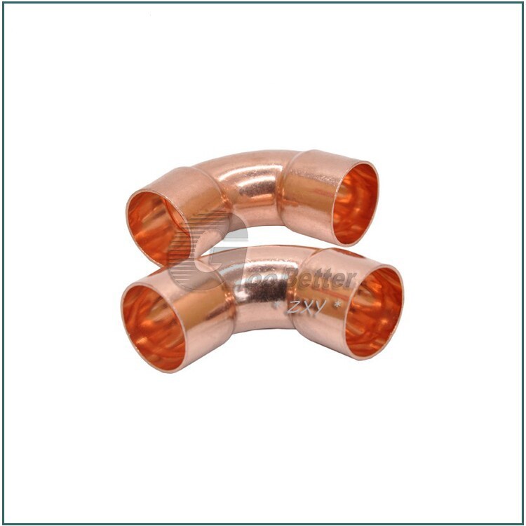 10mm to 108mm IG Copper End Feed Pipe Fittings,Coupler,90 degree Elbow
