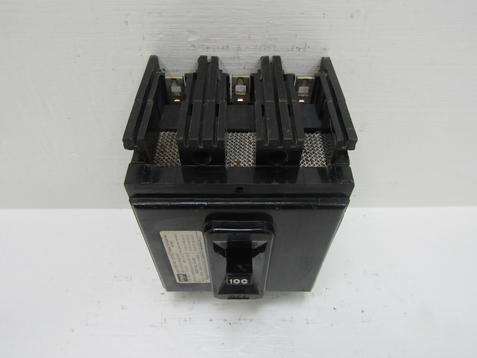FPE Federal Pacific NEF433100 100 Amp 480V 3-Pole NEF AB Circuit Breaker 100A 3P