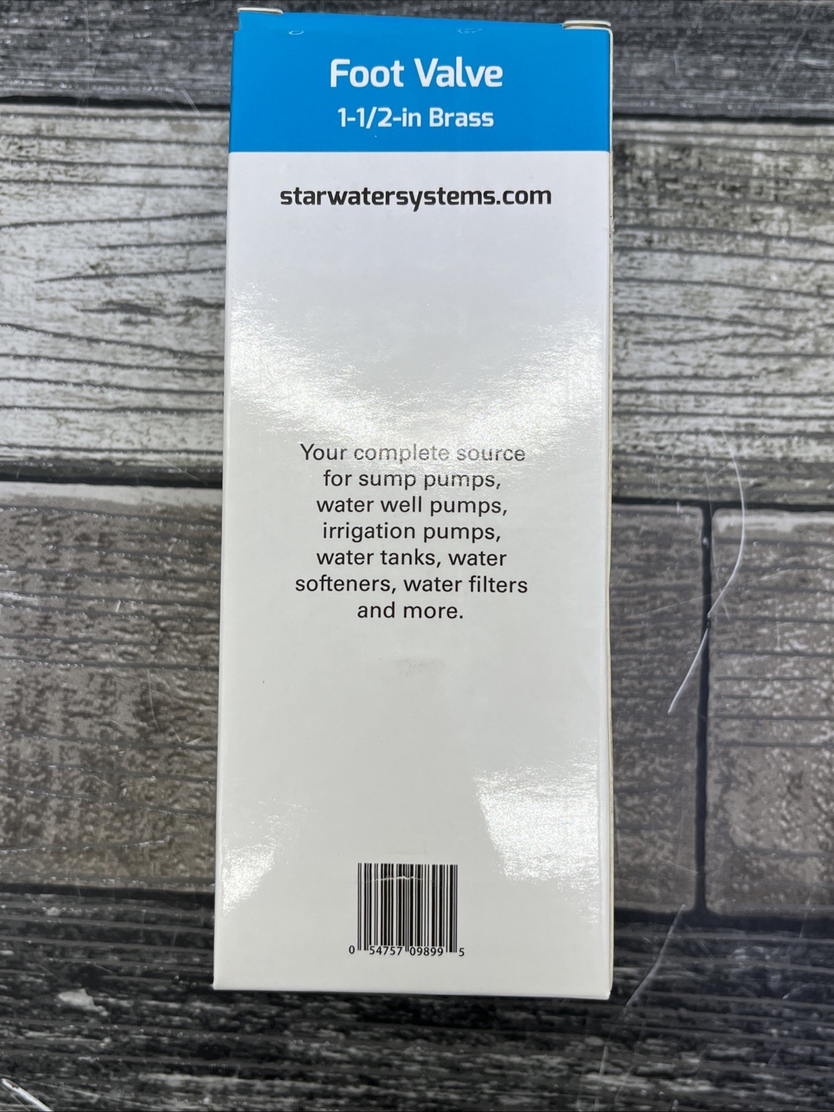 Foot Valve 1-1/2in #148119 Star Water Systems {132}