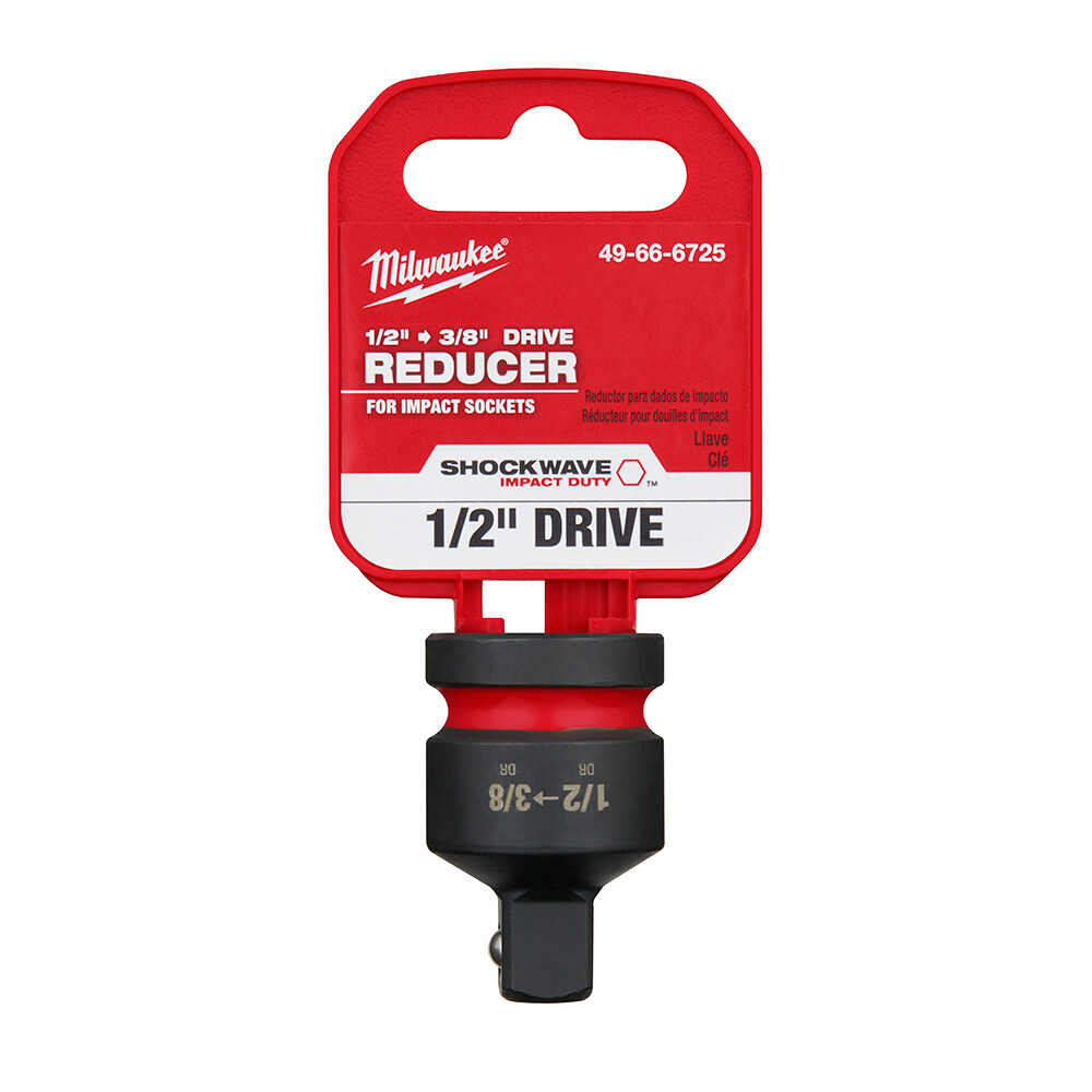 Milwaukee 49-66-6725 SHOCKWAVE Impact Duty™ 1/2″ Drive 3/8″ Drive Reducer