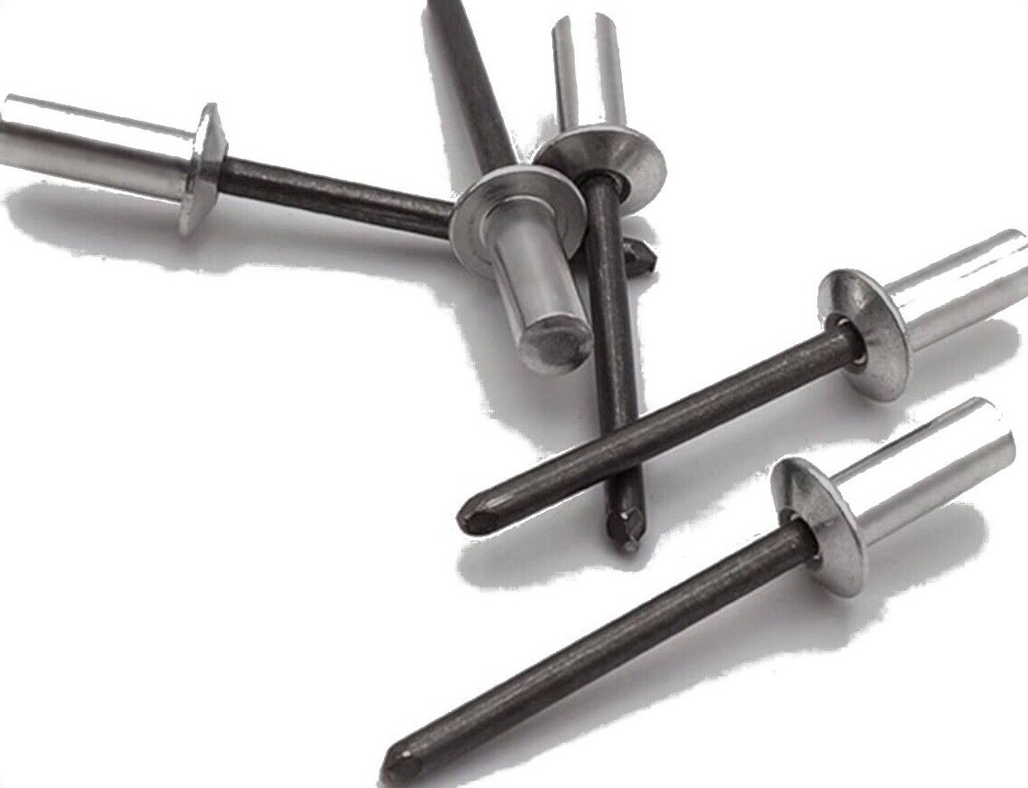 Closed End Blind Rivet Domed Head 1/4″ Diameter Aluminum/Steel
