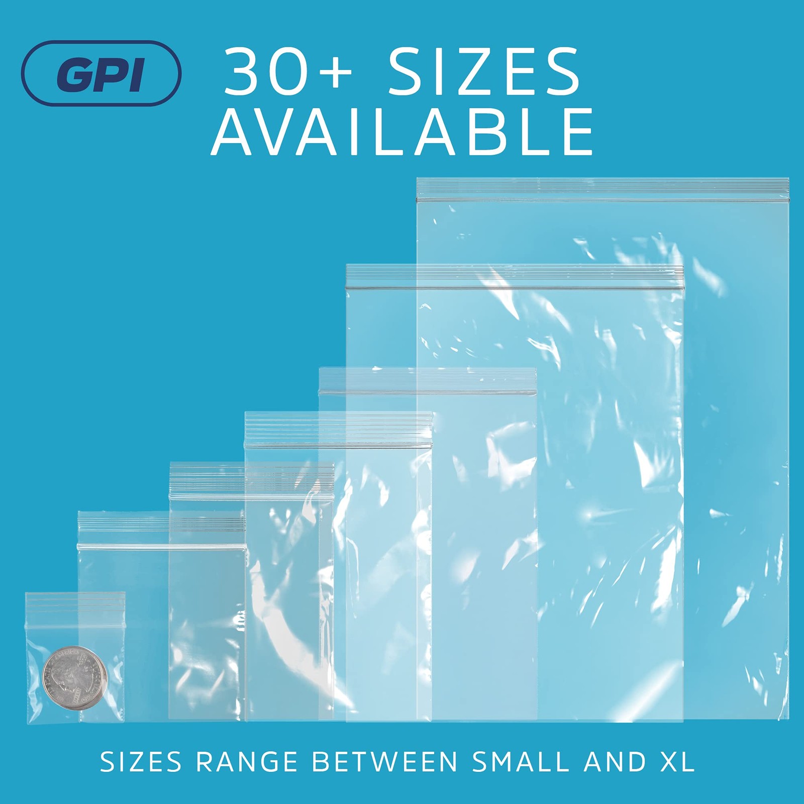 2″ x 3″ Small Reclosable Zip Bag – Heavy-duty 4 Mil, Bulk Case of 1,000 – Cle…