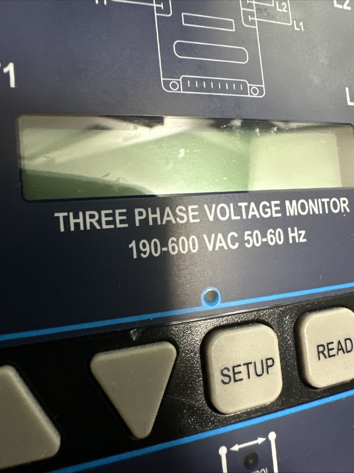 ICM Controls ICM450A Programmable 3-Phase Line Voltage Monitor 190-600VAC