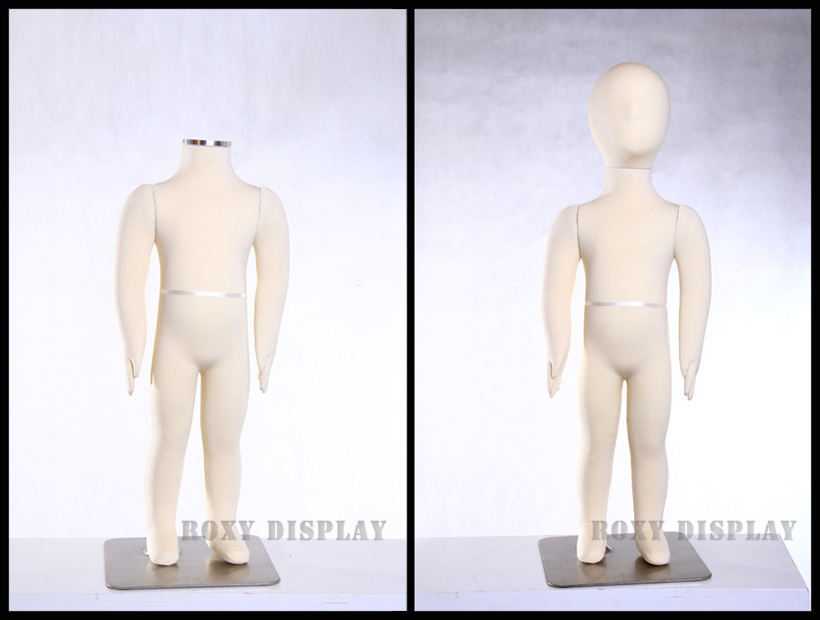 Child Flexible Bendable Full Body Form 1 years Manikin Dress Form #CH01T
