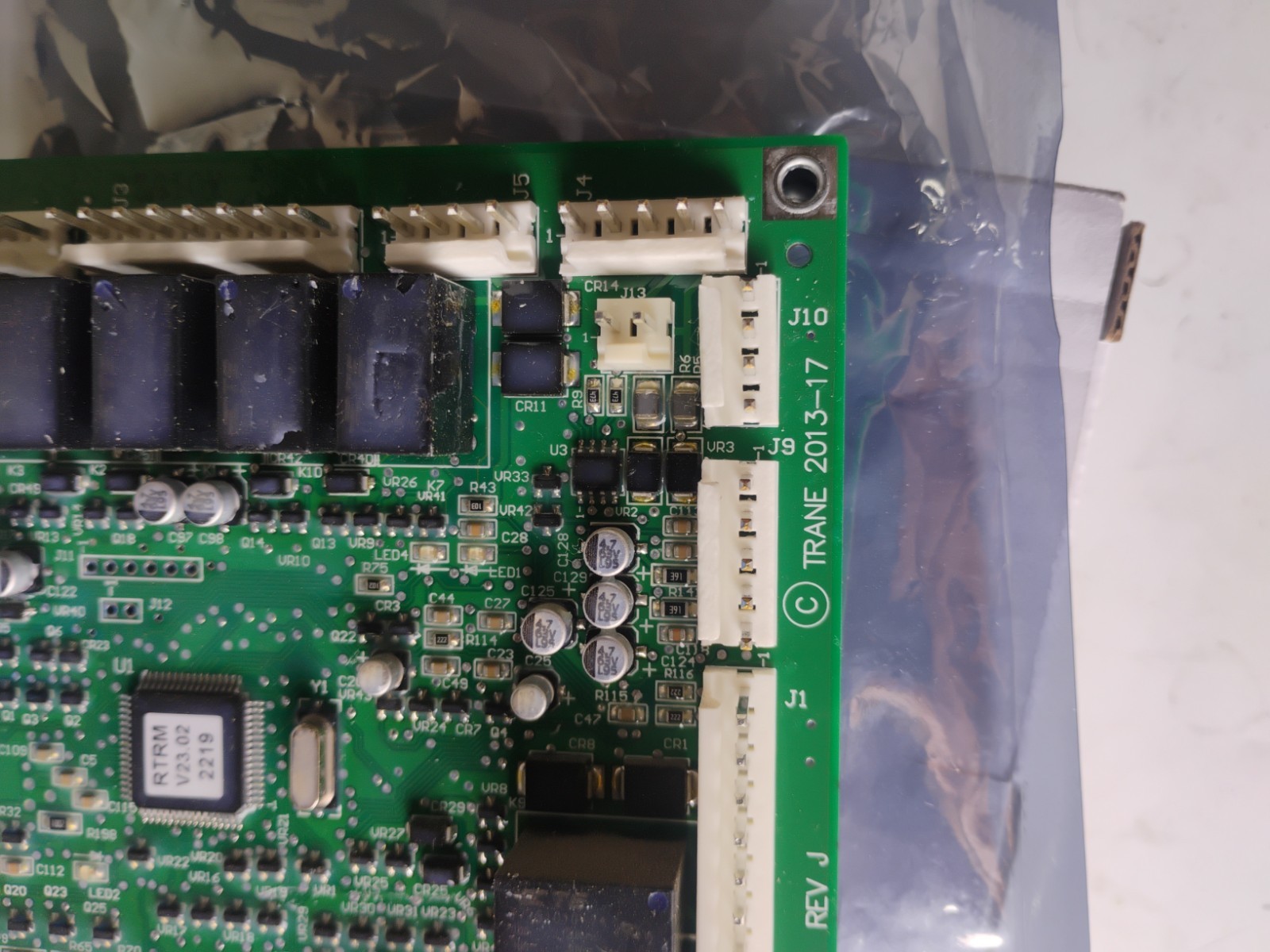 Trane MOD03196 Reliatel Refrigeration Module RTRM Dual Circuit Control Board New