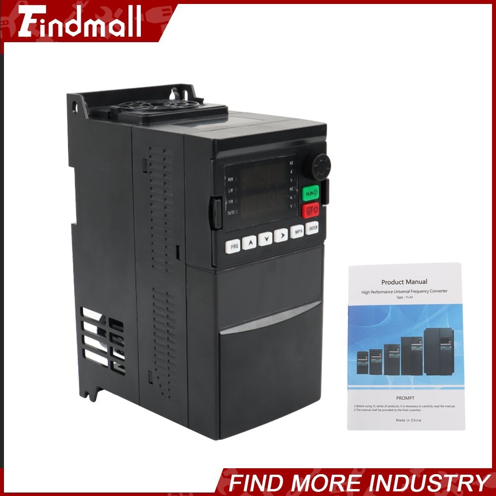 Findmall 2HP 220V 1.5KW Variable Frequency Drive Inverter VFD Single to 3 Phase