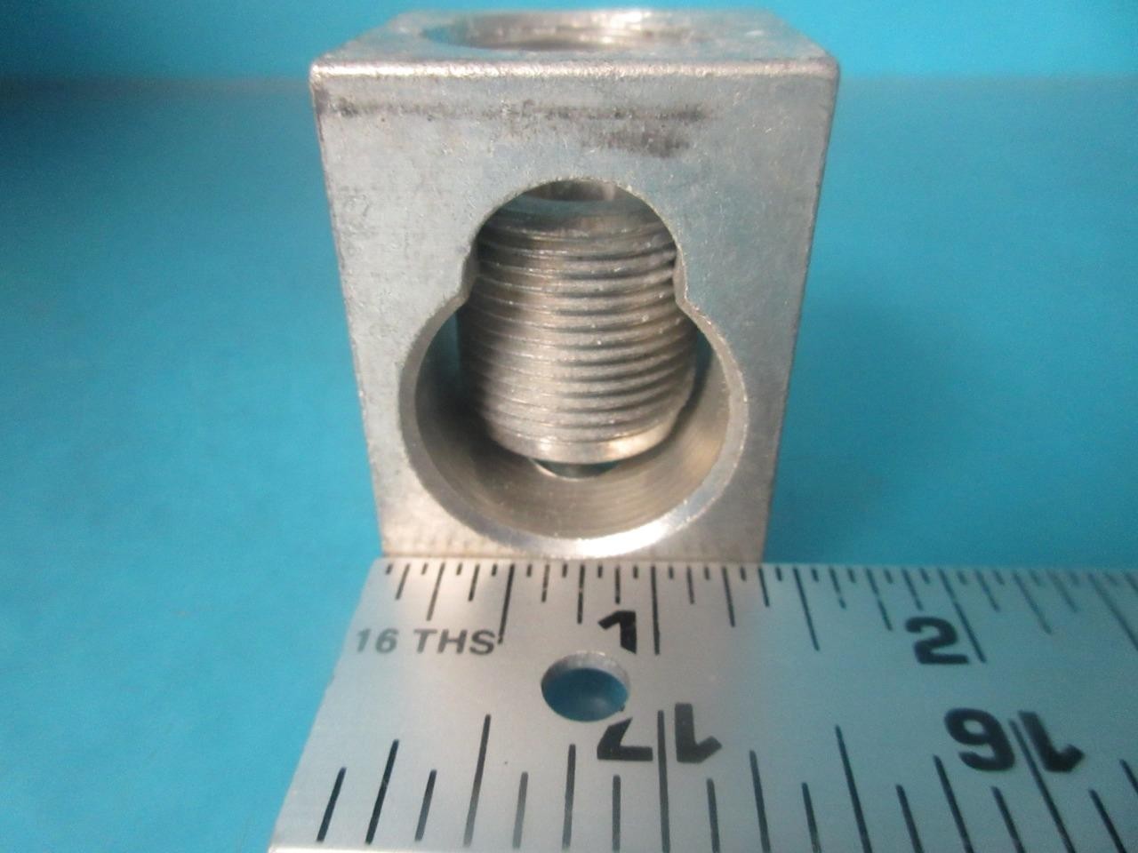LOT OF 5 NEW CMC LA750-2 ALUMINUM SINGLE CONDUCTOR MECHANICAL LUG 750KCMIL-1/0