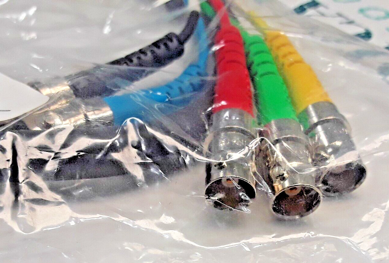 43-108-03 – EXTRON ELECTRONICS – CAB, SYM-BNCF, 3′ – LOT OF 2 – SEALED – NEW