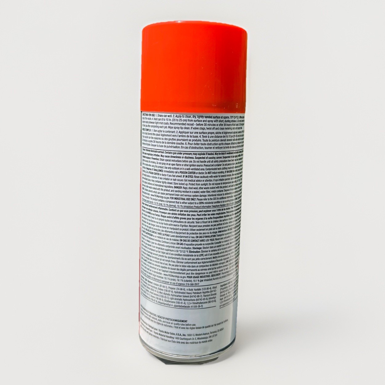 Toyota Equipment Enamel New Orange Spray Paint 90900-U9024-71 Forklift 12oz Can