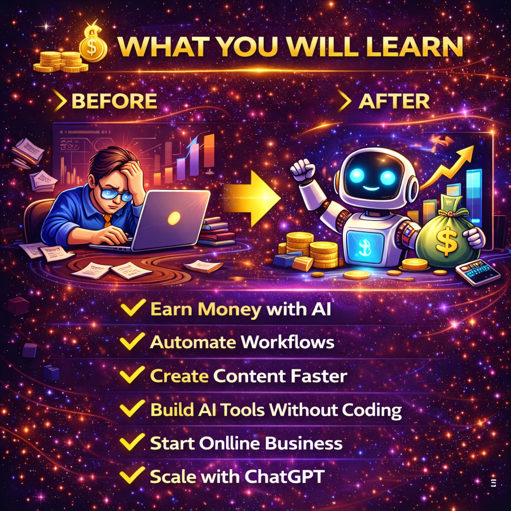 AI ChatGPT Course Bundle 22+ Courses Automation Prompts, Digital Download