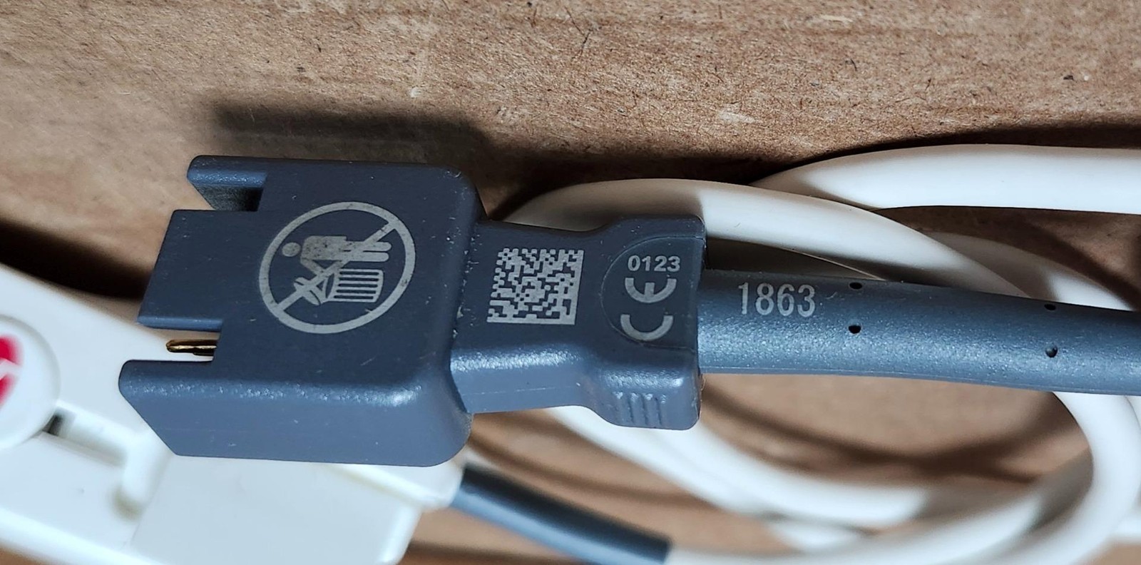 MASIMO 1863 ADULT SPO2 FINGER CLIP SENSOR CABLE ! S451 W