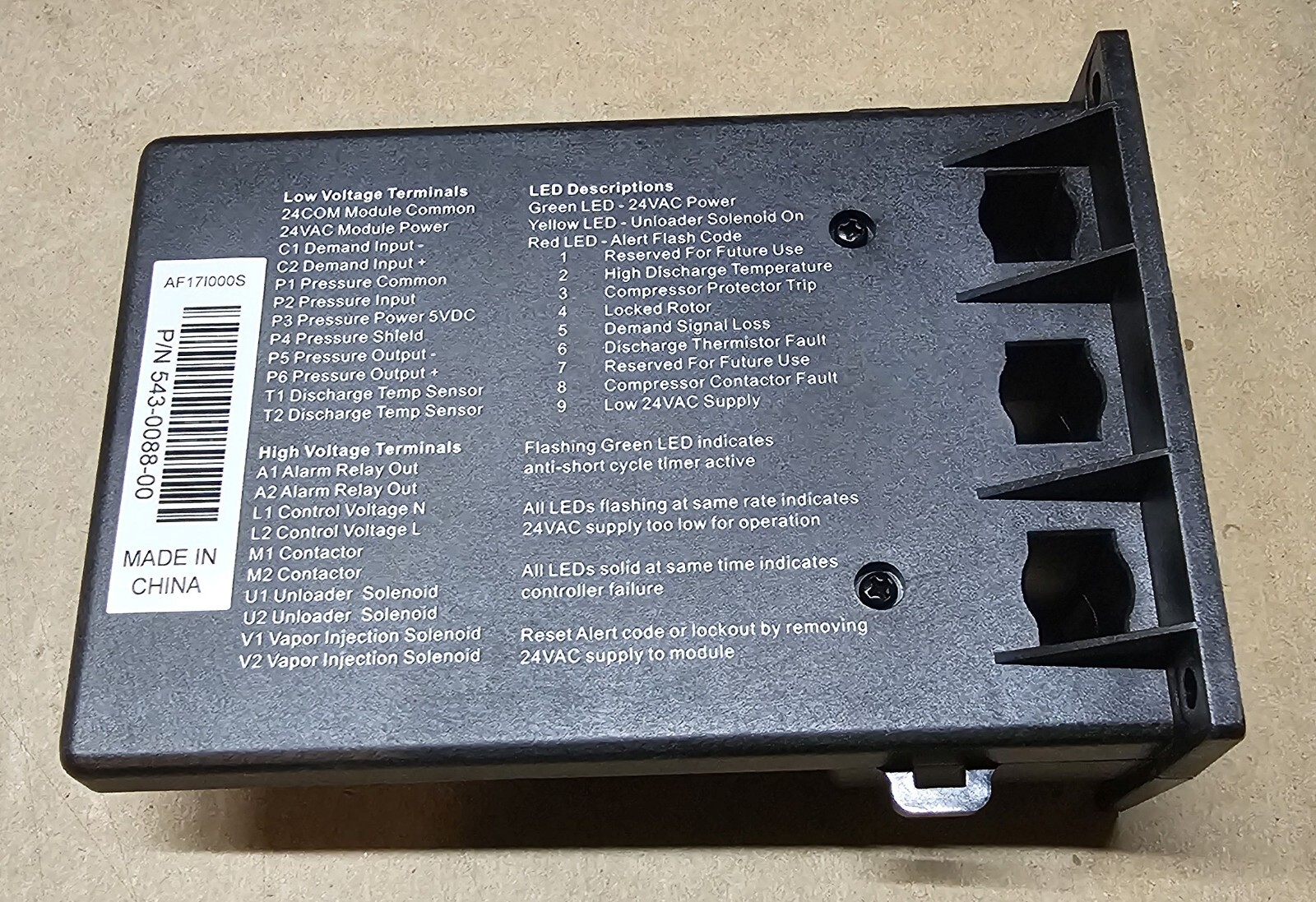 Copeland 943-0088-00 4D Discus Digital Compressor Module