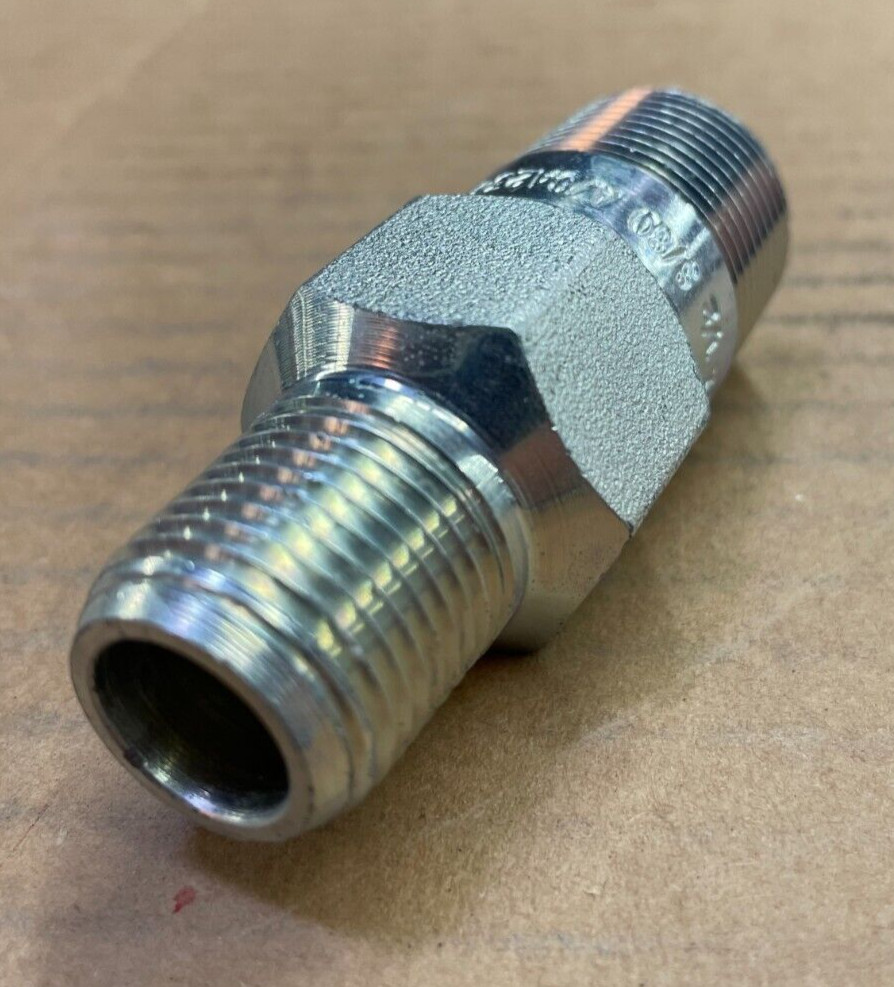 SWAGE NIPPLE 3/4″ x 1/2″ Schedule 80 Concentric Thread Both End A234 WPBN SP95