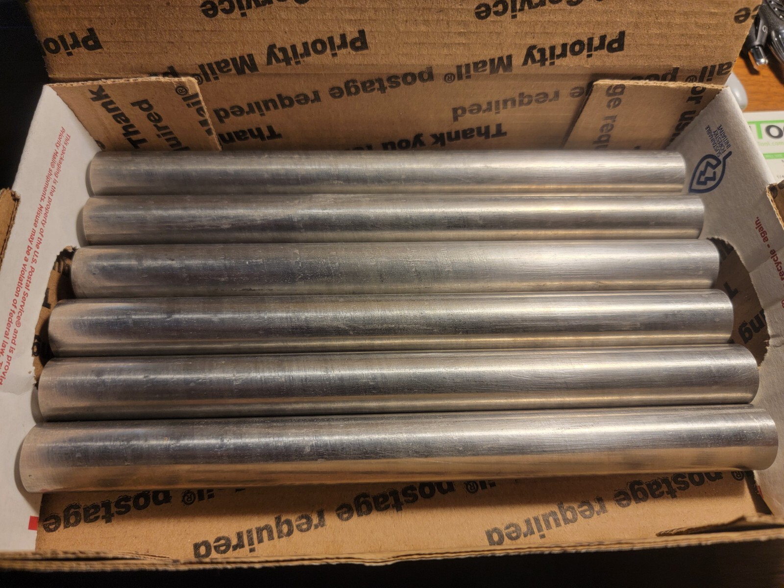 3/4” X 8” Long 6 PCS 316 /316L Stainless Steel Round Bar Rod USA Made 304
