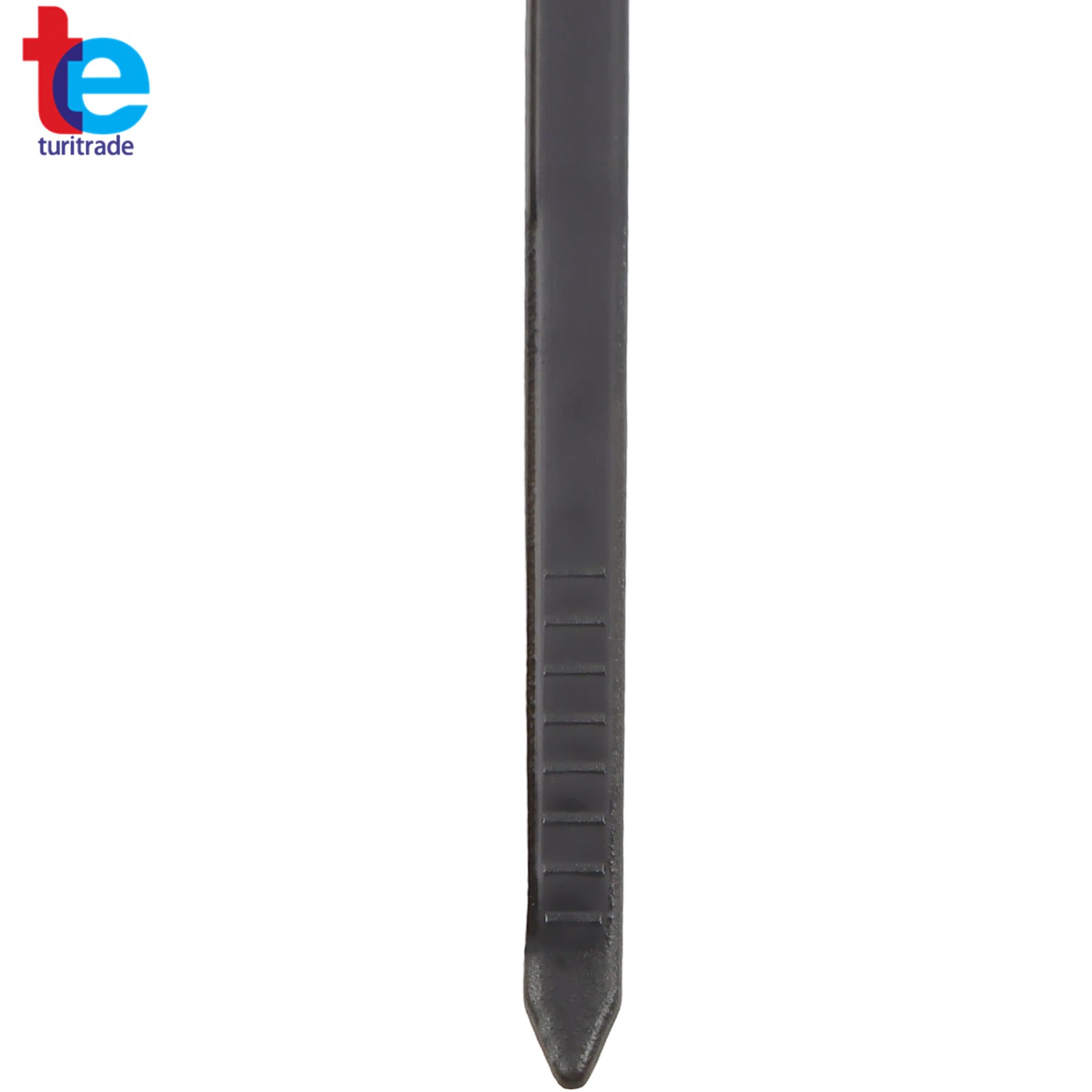 5000x 8″ Zip Ties 40lb Tensile Uv Black Heavy Duty Cable Ties 0.14″ Width