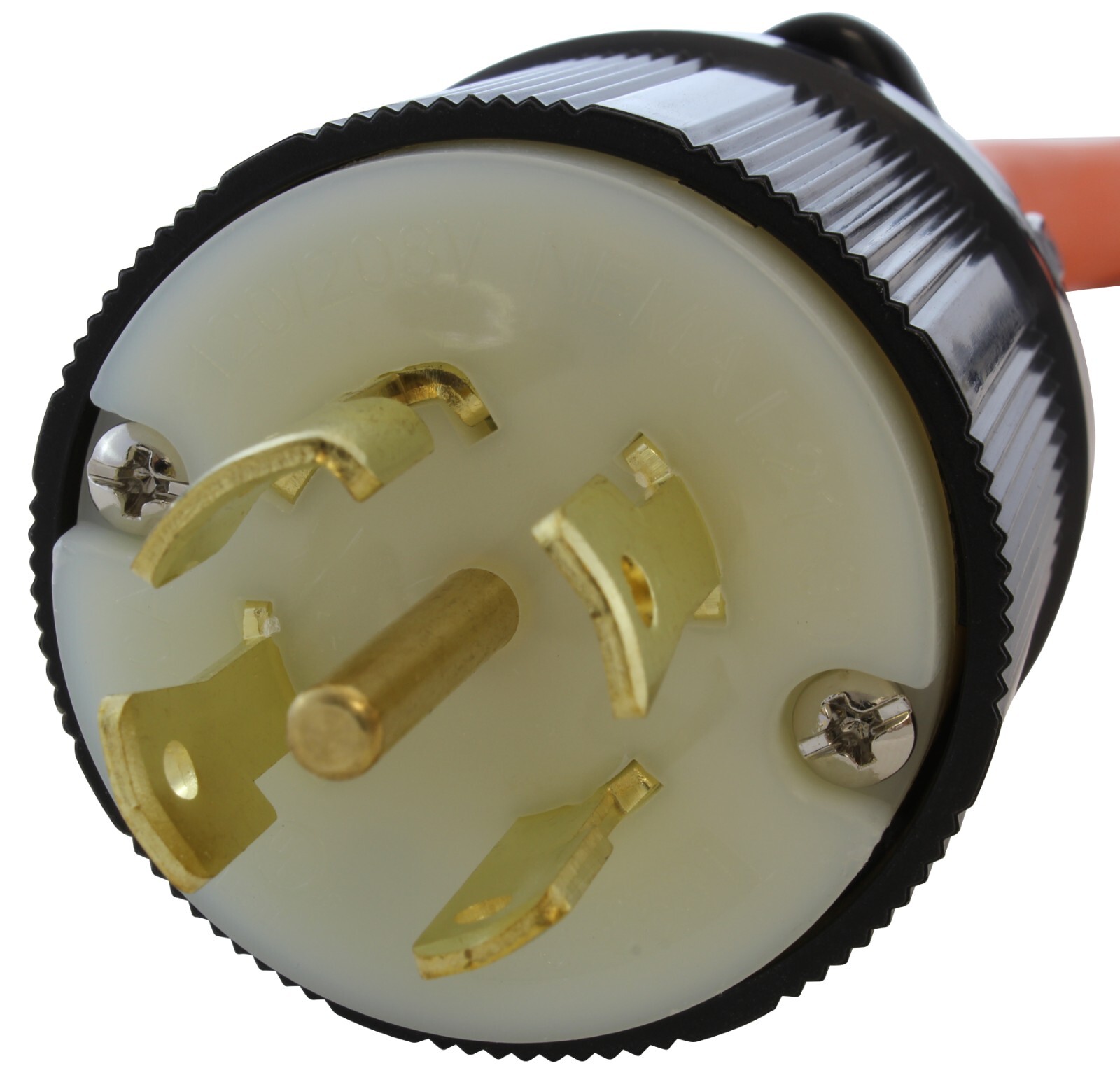 30A 120/208V NEMA L21-30P to 30A 250V NEMA 6-30R Flexible Adapter by AC WORKS®
