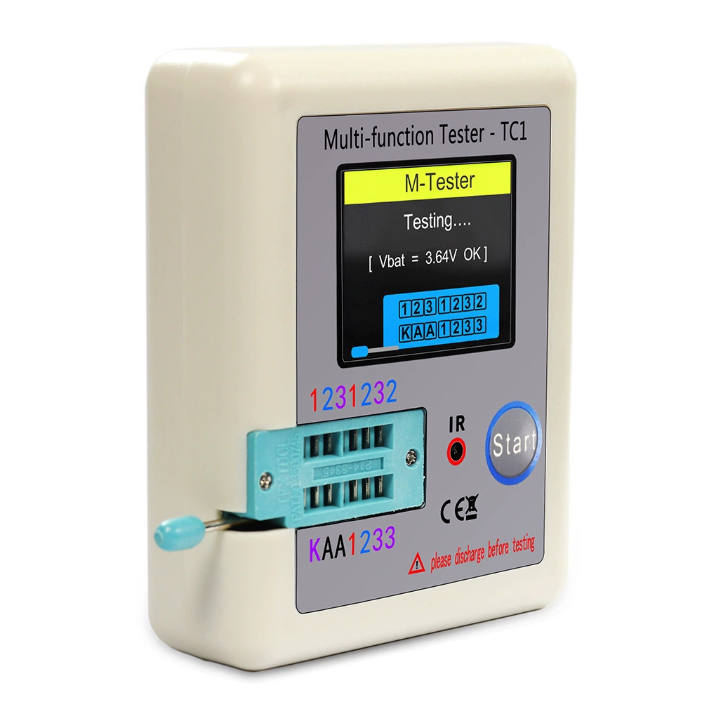 Multi-Function Tester LCR-TC1 1.8 inch for Diode Triode Capacitor Resistor ESR