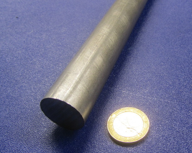 12L14 Steel Unpolished Rod Round Bar, 1.00″ Dia x 4 Foot Length